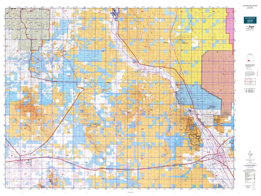 New Mexico GMU 21B South Map Image