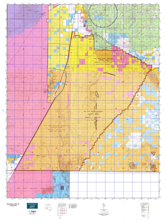New Mexico GMU 28 Map Image