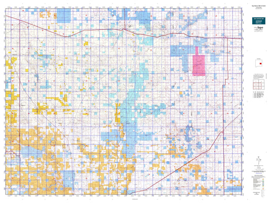 New Mexico GMU 32 North Map Image