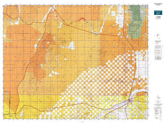 Nevada GMU 035 Map Image