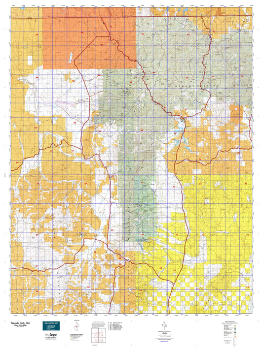 Nevada GMU 062 Map Image