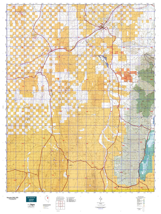 Nevada GMU 065 Map Image