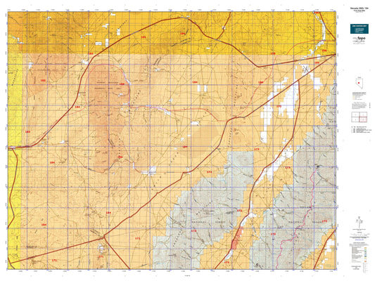 Nevada GMU 184 Map Image