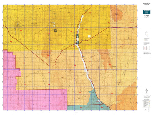 Nevada GMU 245 Map Image
