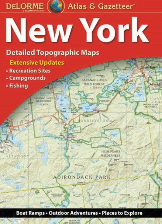 DeLorme Atlas and Gazetteer New York