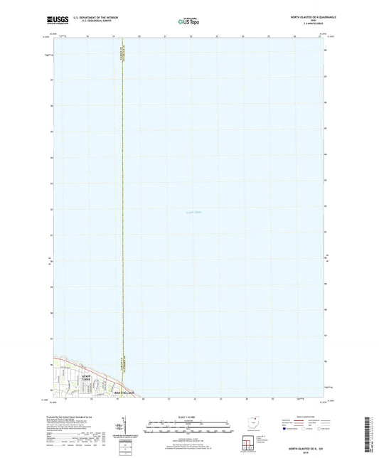 North Olmsted OE N Ohio US Topo Map Image