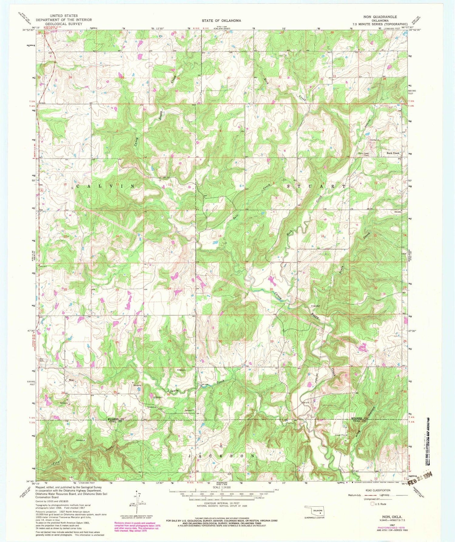 Classic USGS Non Oklahoma 7.5'x7.5' Topo Map Image