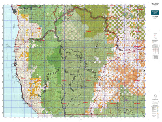 Oregon 27 Chetco Map Image