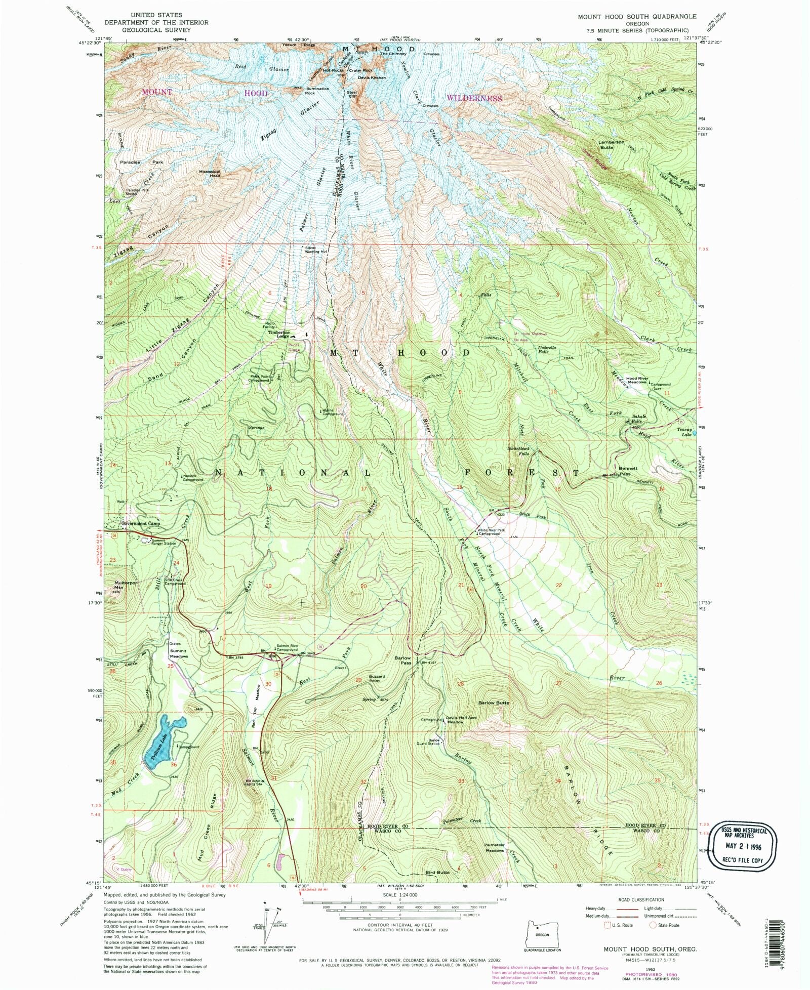 Glade trail mt top hood