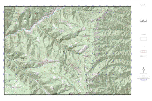 Orphan Butte MyTopo Explorer Series Map Image