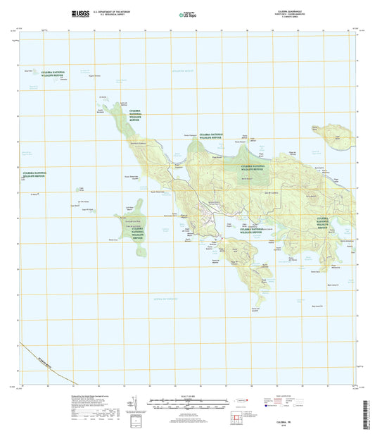 Culebra Puerto Rico US Topo Map Image