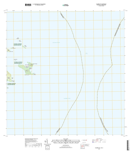 Culebra OE E Puerto Rico US Topo Map Image