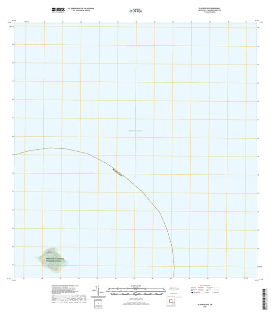 Isla Desecheo Puerto Rico US Topo Map Image