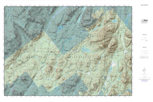 Page Mountain MyTopo Explorer Series Map Image