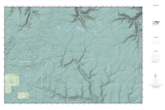Quehanna MyTopo Explorer Series Map Image