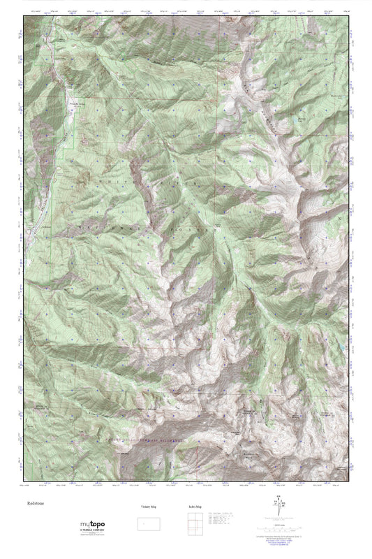 Redstone MyTopo Explorer Series Map Image