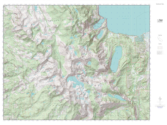 Rockbound Valley MyTopo Explorer Series Map Image
