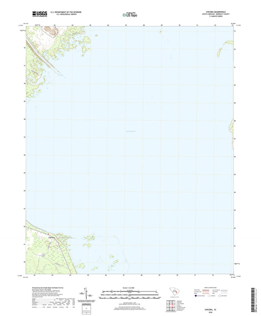 Chicora South Carolina US Topo Map Image