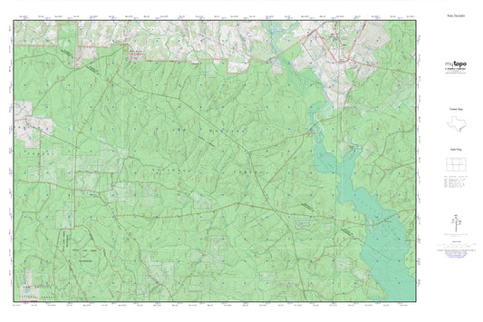 SUDDEN DARKNESS MyTopo Explorer Series Map Image