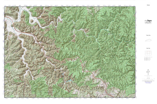 Slade MyTopo Explorer Series Map Image