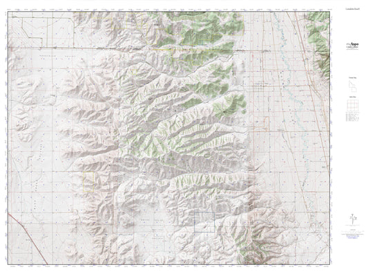 Sniper Country MyTopo Explorer Series Map Image