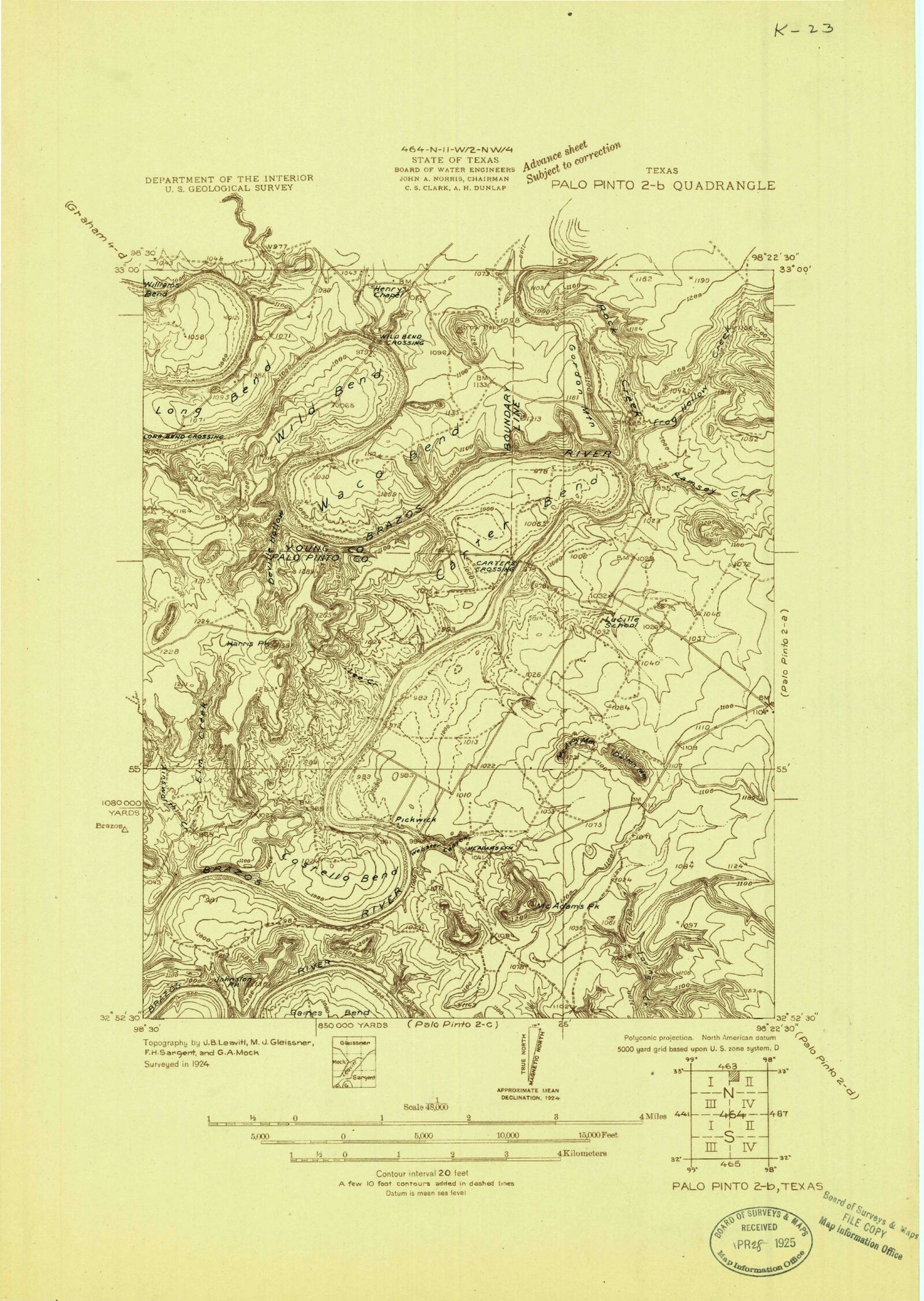 Classic USGS Costello Island Texas 7.5'x7.5' Topo Map Image
