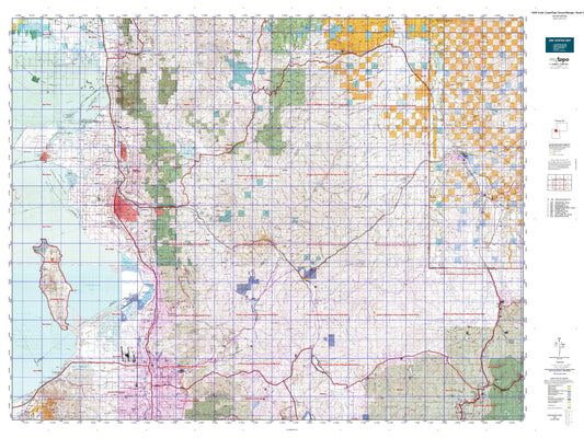 Utah Deer GMU 4/5/6 Chalk Creek/East Canyon/Morgan -South Rich Map Image