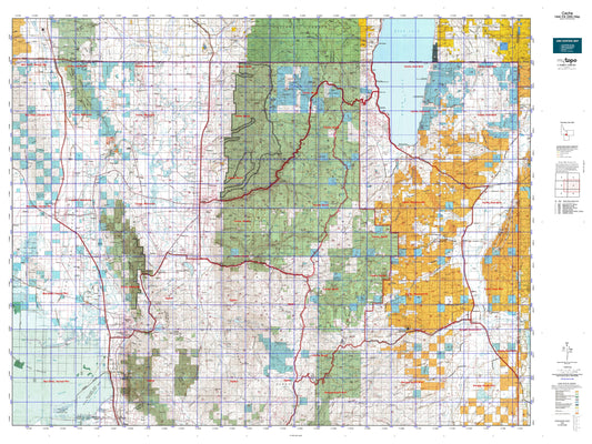 Utah Elk GMU Cache Map Image