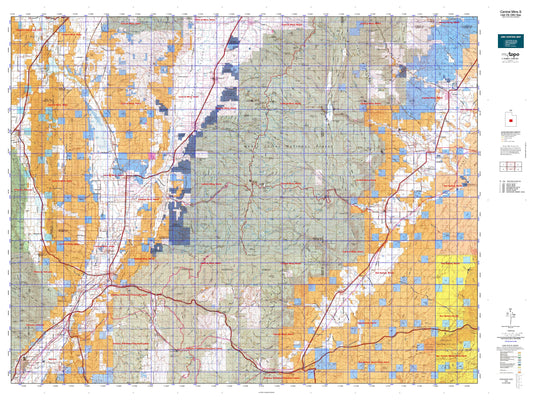 Utah Elk GMU Central Mtns S Map Image