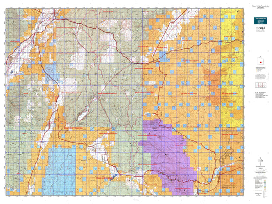 Utah Elk GMU Plateau - Fishlake/Thousand Lakes Map Image