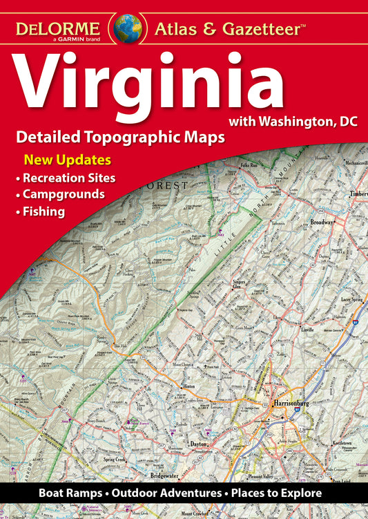 DeLorme Atlas and Gazetteer Virginia