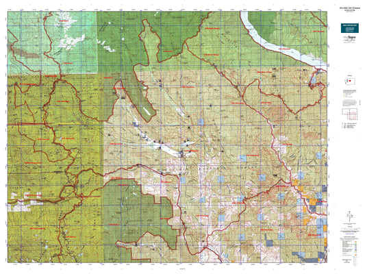 Washington GMU 245 Chiwawa Map Image