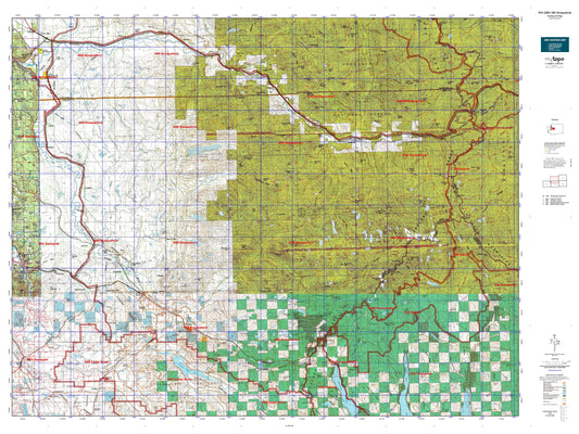 Washington GMU 460 Snoqualmie Map Image