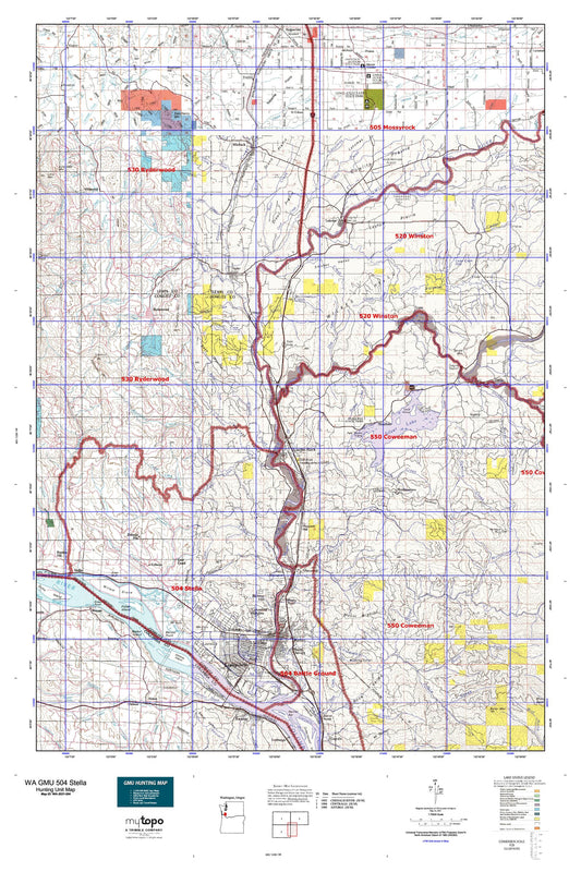 Washington GMU 504 Stella Map Image