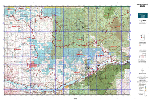 Washington GMU 568 Washougal Map Image