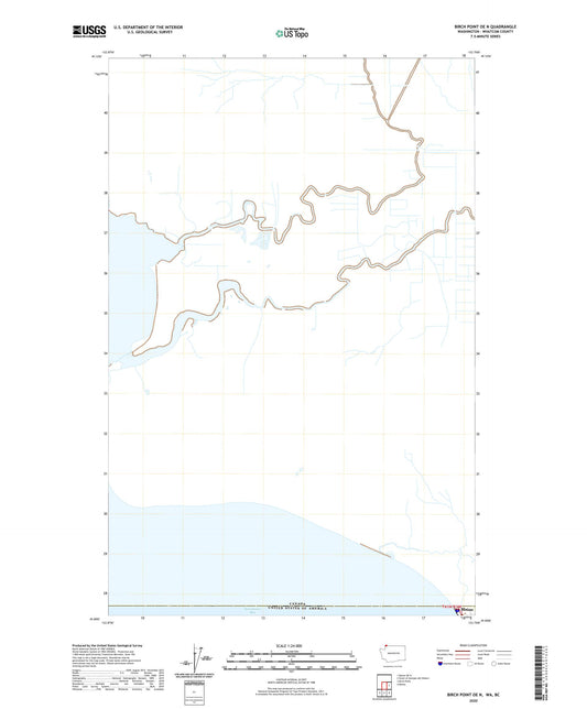 Birch Point OE N Washington US Topo Map Image