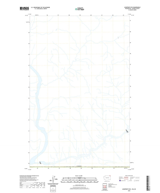 Leadpoint OE N Washington US Topo Map Image