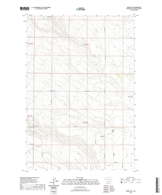 Phinny Hill Washington US Topo Map Image