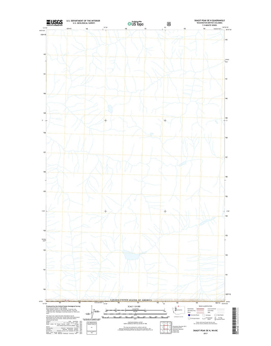 Skagit Peak OE N Washington US Topo Map Image