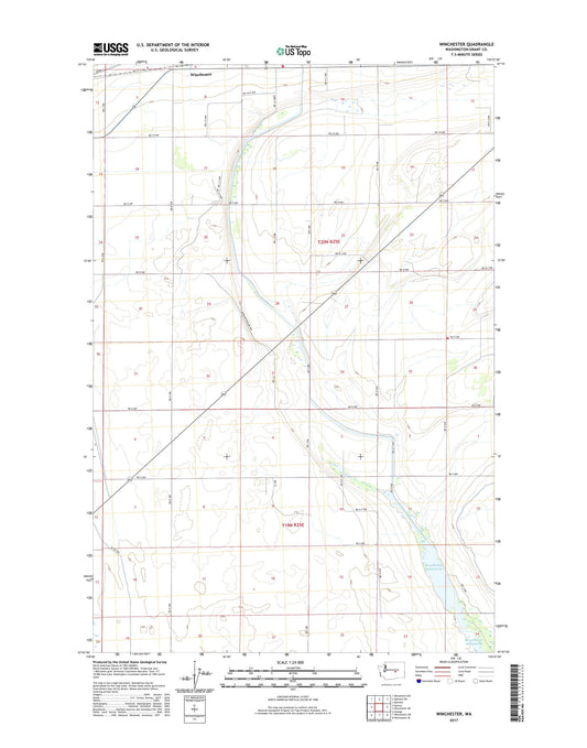 Winchester Washington US Topo Map Image