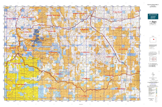 Wyoming Antelope GMU 21 Map Image