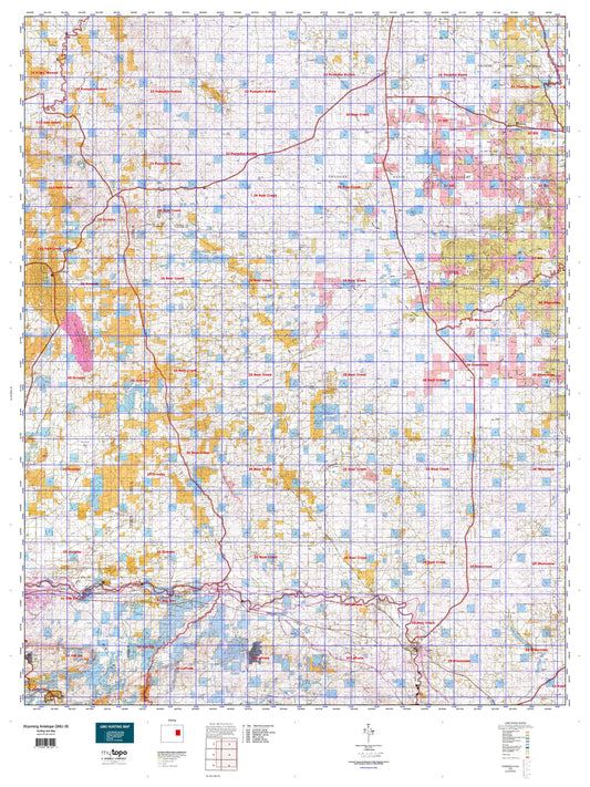 Wyoming Antelope GMU 26 Map Image