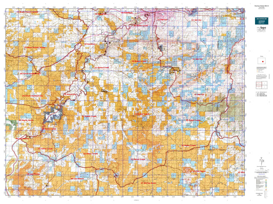 Wyoming Antelope GMU 32 Map Image