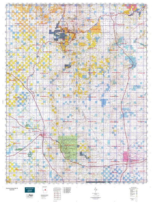 Wyoming Antelope GMU 38 Map Image