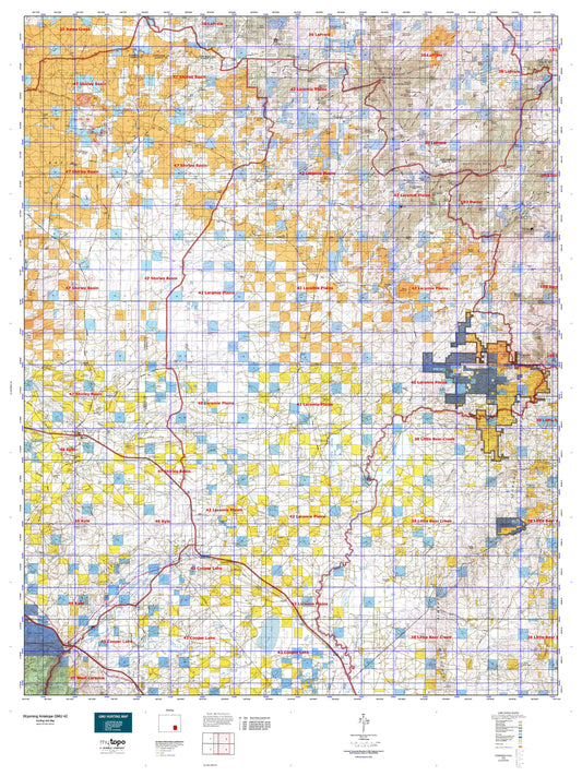 Wyoming Antelope GMU 42 Map Image