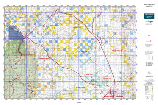 Wyoming Antelope GMU 43 Map Image