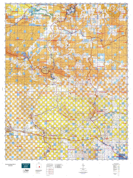 Wyoming Antelope GMU 48 Map Image