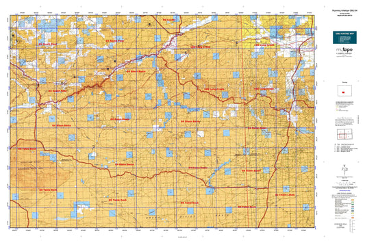 Wyoming Antelope GMU 64 Map Image