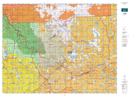 Wyoming Antelope GMU 65 Map Image