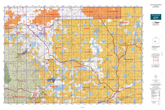 Wyoming Antelope GMU 66 Map Image